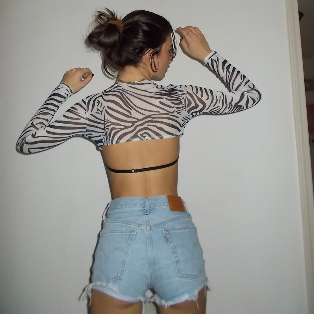 Zebra top